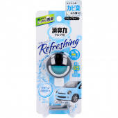 SHOSHURIKI For Car Освежитель воздуха для автомобильного кондиционера (клипса) с ароматом свежести 3,2мл 
