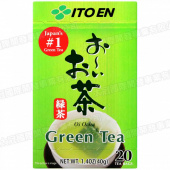 ITOEN Зеленый чай PREMIUM Листовой Сенча с добавлением Матча, 20 фильтр-пакетиков в коробке