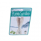 Маска-носочки для стоп PURE SMILE глубоко увлажняющие с ранозаживляющей и смягчающей сывороткой с алоэ, 1 пара, эссенция 18 гр.