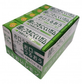 Жевательная резинка вкус лимона Lotte Free Zone Gum, блок 15 уп * 9 пластинок
