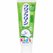 Зубная паста детская KAO Clear Clean 1-8 лет с мягкими микрогранулами для деликатной чистки зубов, вкус дыни, туба 70 гр
