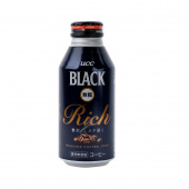 UCC BLACK RICH Unsweetened Бодрящий кофейный напиток 0 калорий крепкий насыщенный вкус БЕЗ САХАРА, 375 гр 