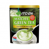 ITOEN Зеленый чай Матча MATCHA GREEN TEA SWEET POWDER Порошковый Для холодных и горячих напитков, кулинарии, косметологии, 200 гр. пакет с zip-замком