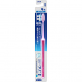 LION Зубная щетка Clinica Advantage Супер очищение, компактная средняя жесткость 1 шт