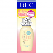 DHC Молочко для лица Q10 Milk Антивозрастное омолаживающее для лица с коэнзимом Q10 и коллагеном, 40 мл, флакон